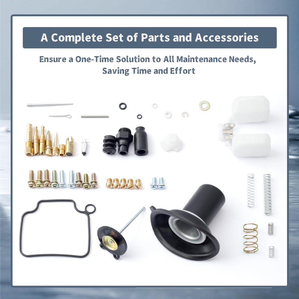 Erchon gaskets and bottom seal close-up preventing leaks and restoring carburetor sealing