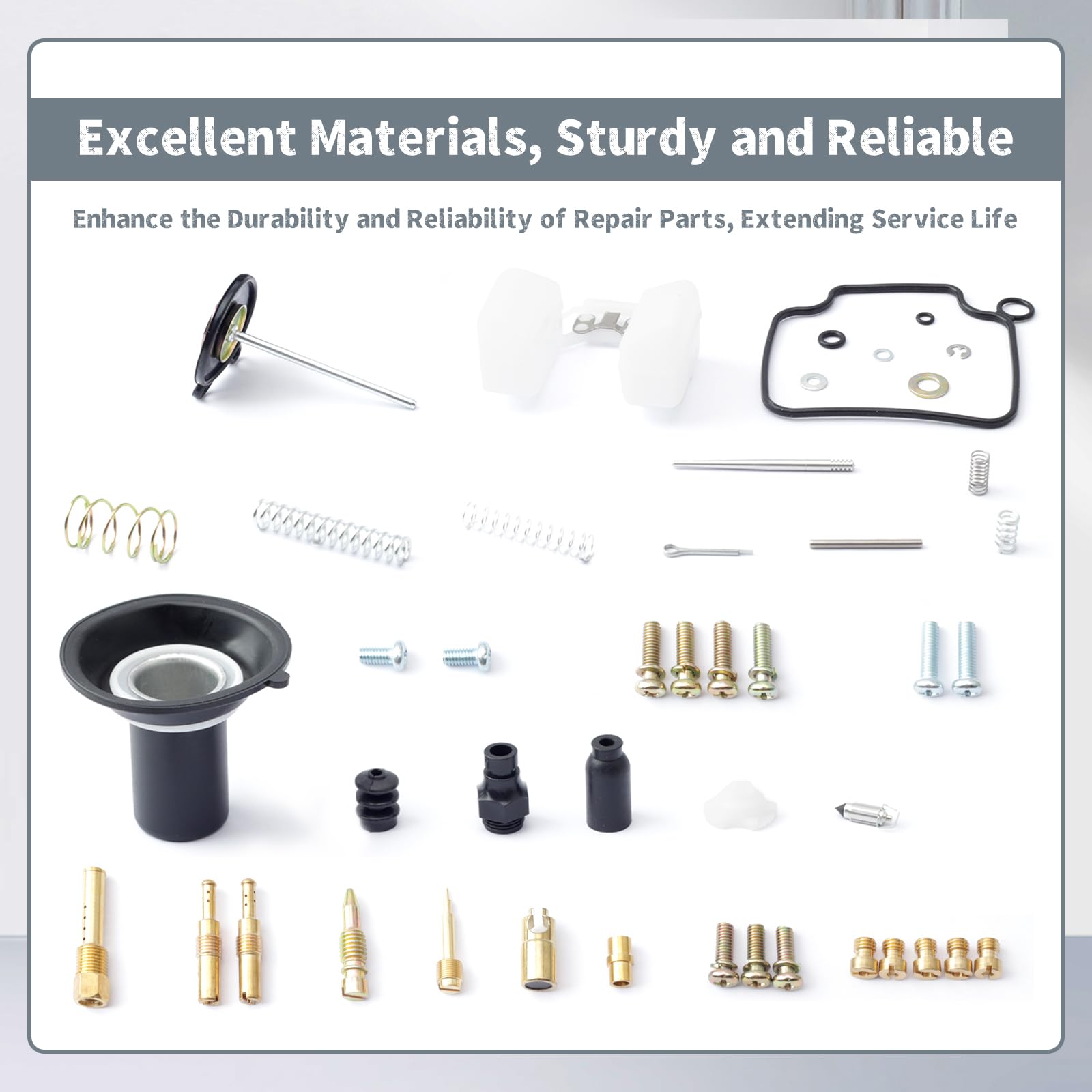 Erchon parts scale comparison beside a ruler to show sizes for correct model fitment