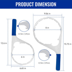 ERETOW close-up of wrench jaws and teeth highlighting secure engagement and durability