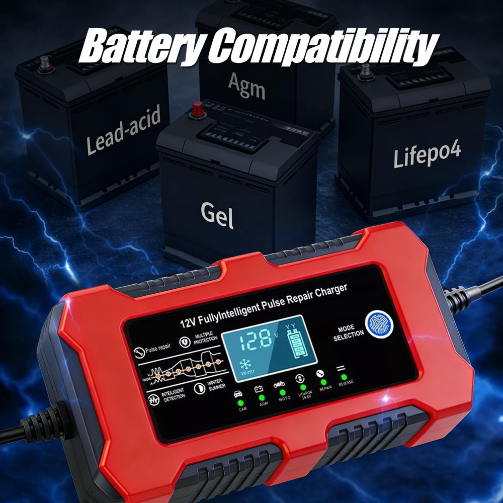 ERKUOMR temperature sensor mounted showing adaptive charging for safer performance