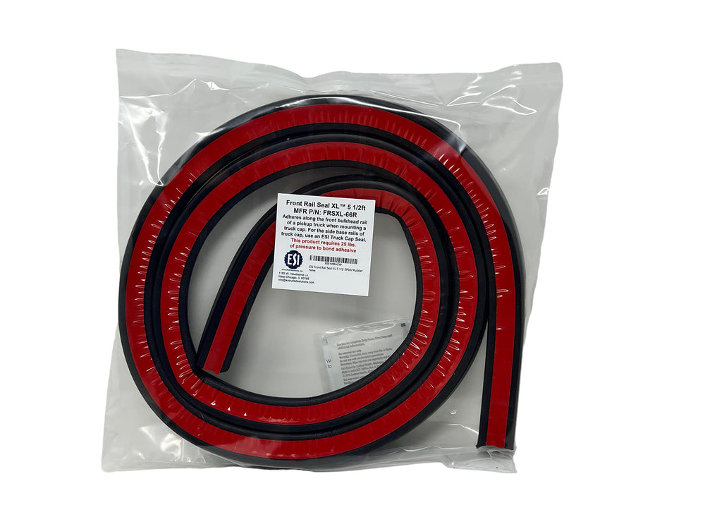 ESI front rail seal XL adhesive backing with 3M tape for strong long-lasting bond
