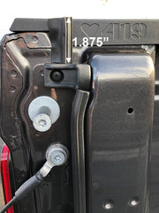ESI installed on tailgate front view preventing dust and water entry