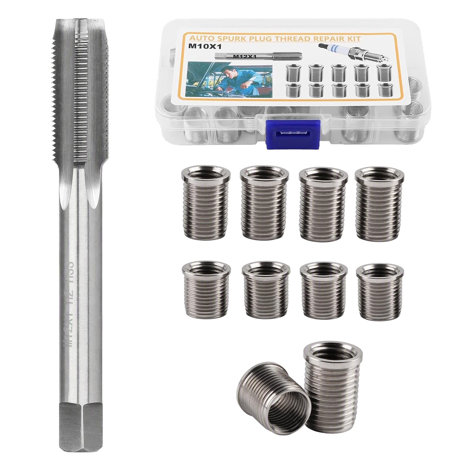 Espusta front packaging showing kit contents and benefit of complete repair
