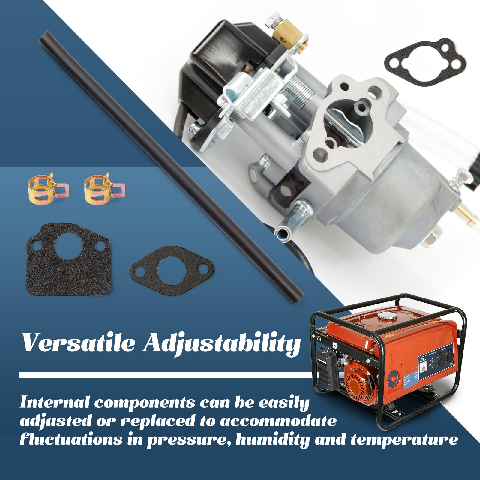 Esttlamer carburetor casting and label details for correct model matching
