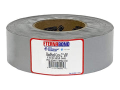EternaBond tape rolled edge showing aluminum backing for abrasion resistance