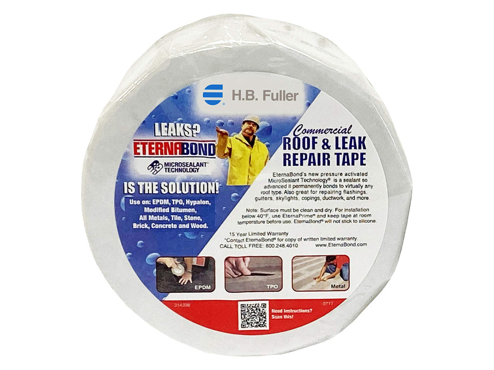 EternaBond WebSeal close-up of woven polyester texture, illustrates tear resistance benefit