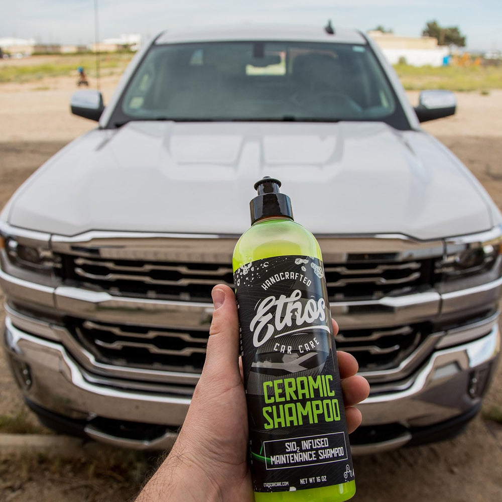 Ethos Handcrafted Car Care thick foam lather lifting road grime effectively