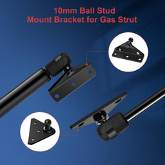 Euplokeer included brackets and screws organized for quick install