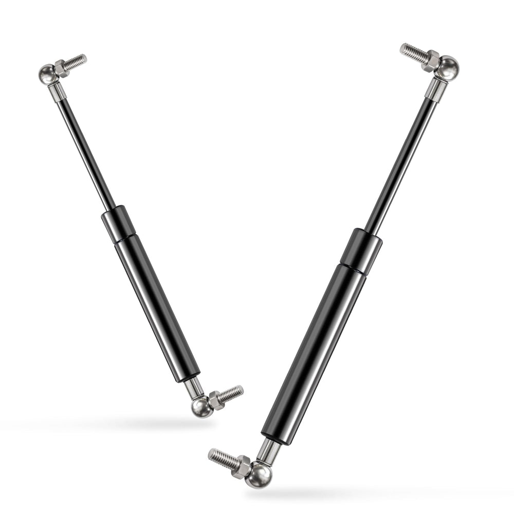 Euplokeer front windshield strut front view showing fit and finish for easy replacement
