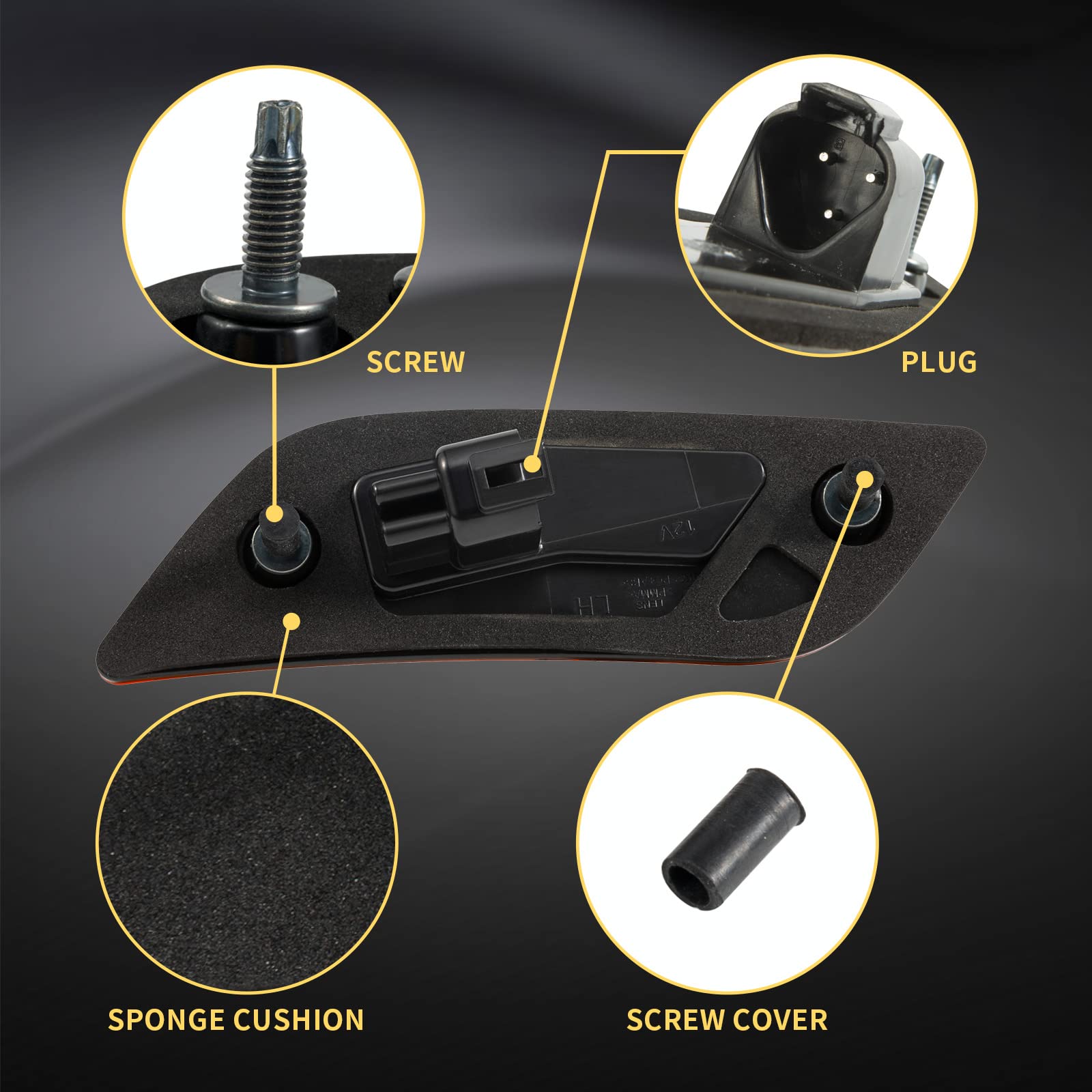 EVERESTHD rear housing and connector view illustrating plug compatibility and easy installation