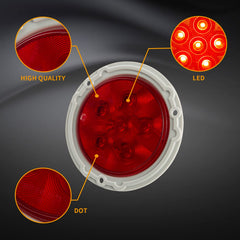 EVERESTHD close-up of LED lens and waterproof seal for weather protection
