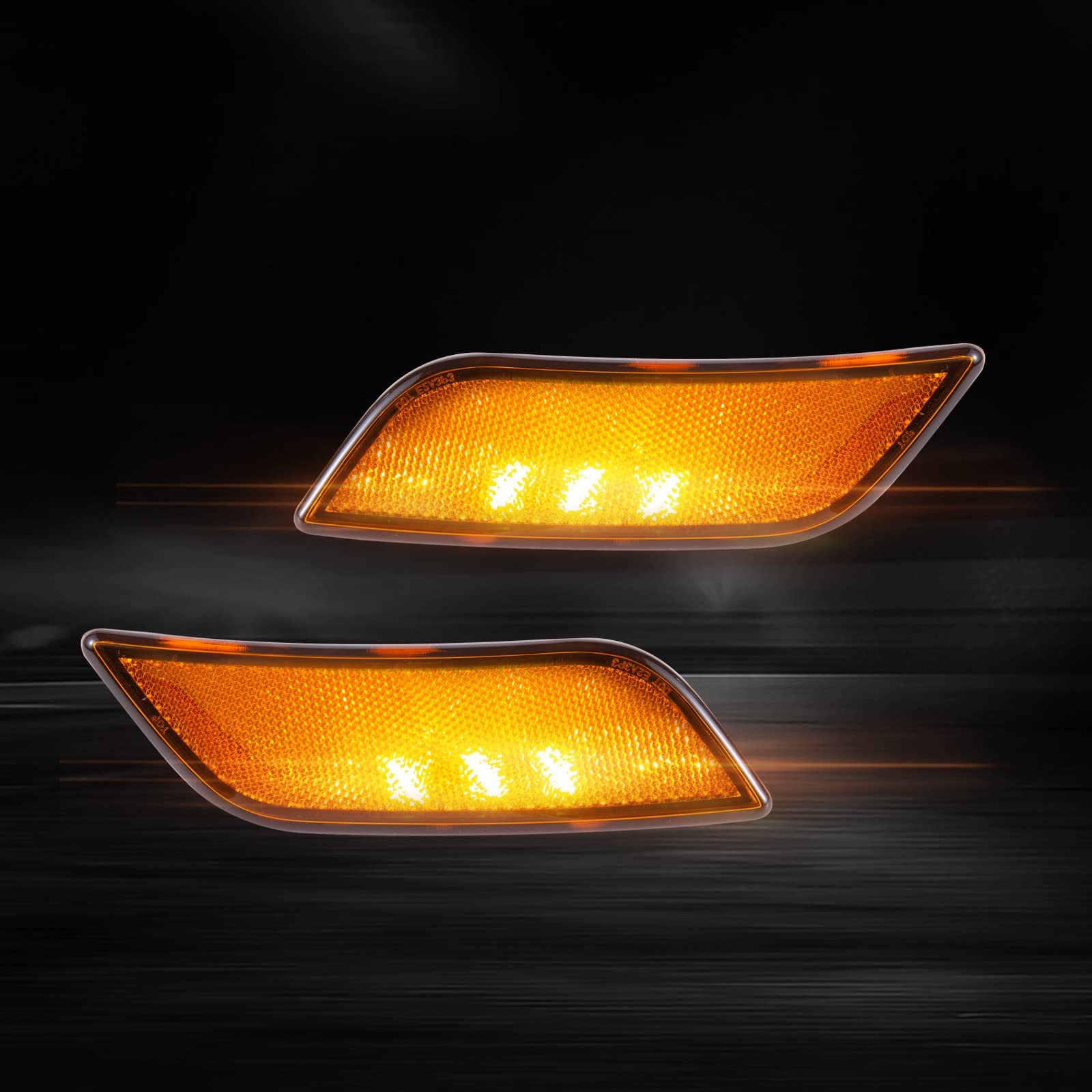 EVERESTHD mounted on truck at night showing increased visibility and reliable road signaling