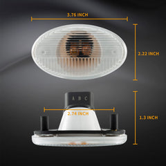 EVERESTHD marker light with included yellow bulb showing ready-to-install kit