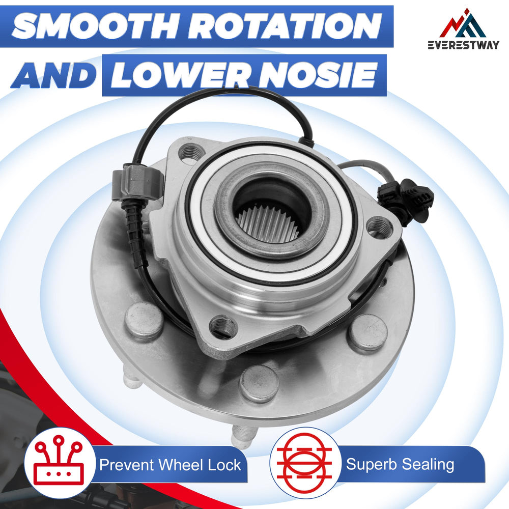 EVERESTWAY bearing seal closeup showing upgraded seal to block moisture and debris