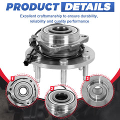 EVERESTWAY hub mounted on vehicle front wheel hub area demonstrating direct bolt-on benefit