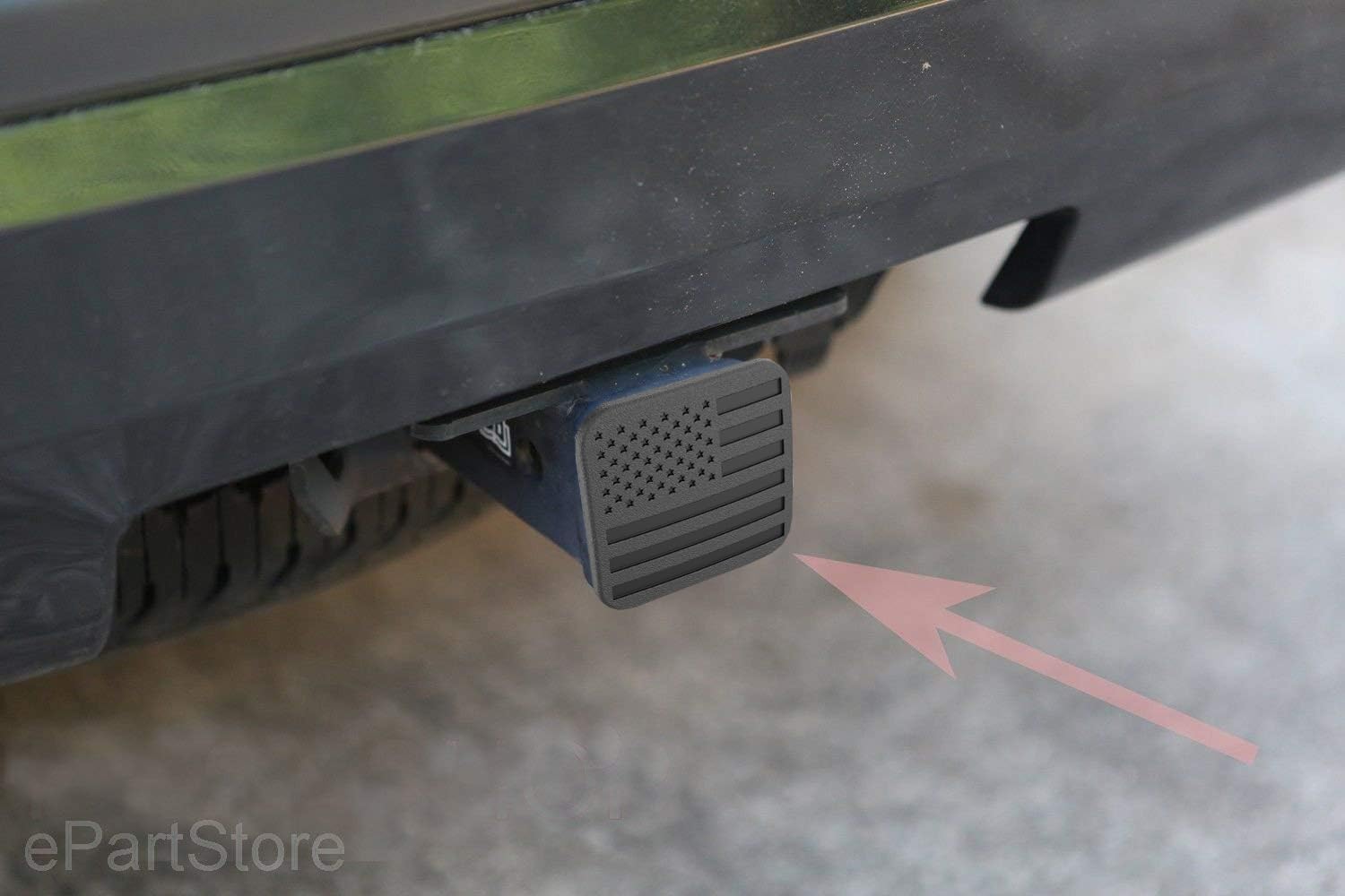 eVerHitch installed in truck receiver demonstrating no wobble and added protection