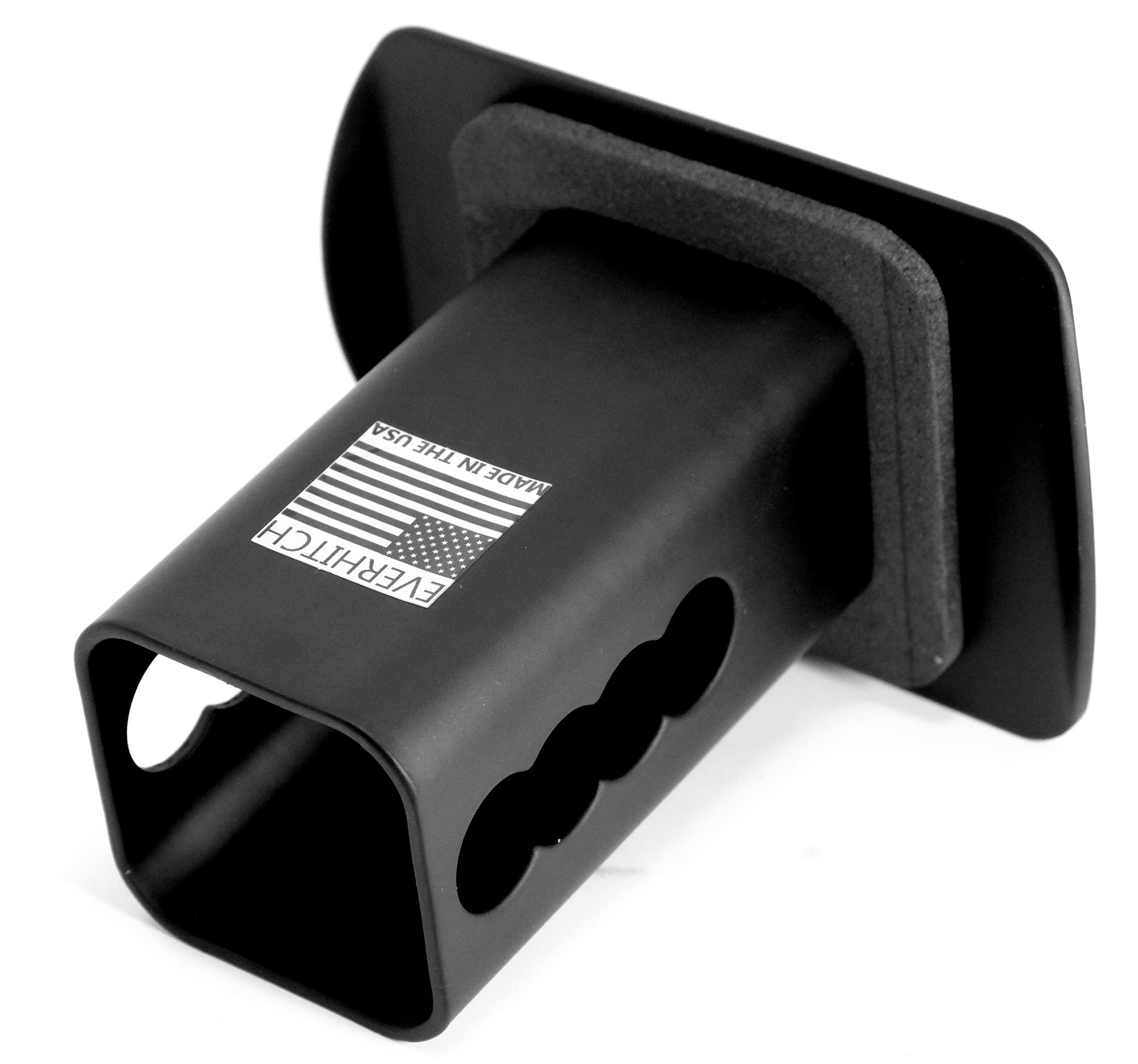 eVerHITCH installed on a truck receiver demonstrating secure fit and protection