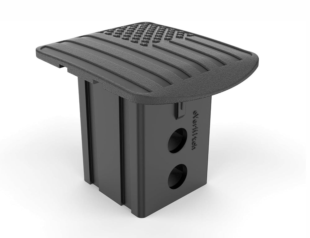 eVerHITCH branded packaging shows family-owned USA product and ready-to-ship condition