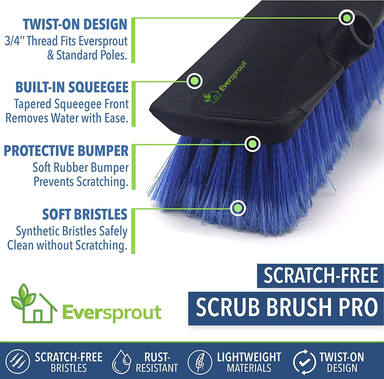 EVERSPROUT non-slip foam grip for secure handling in wet conditions