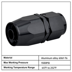 EVIL ENERGY view of 6061-T6 aluminum marking and black coating showing durable corrosion-resistant construction