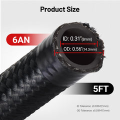 EVIL ENERGY detailed shot of nylon outer braid highlighting abrasion resistance benefit