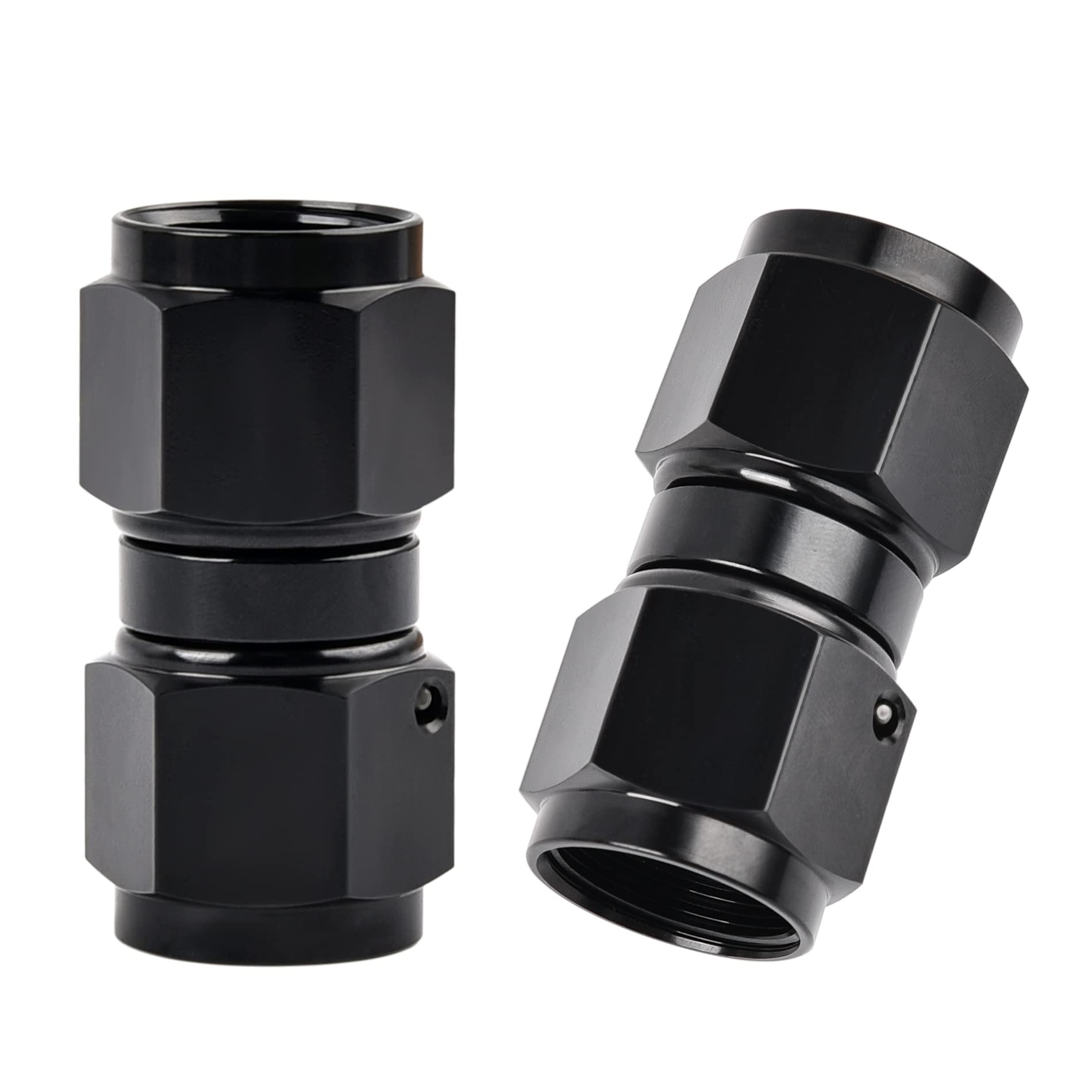 EVIL ENERGY AN8 coupler front view showing compact black anodized finish benefit