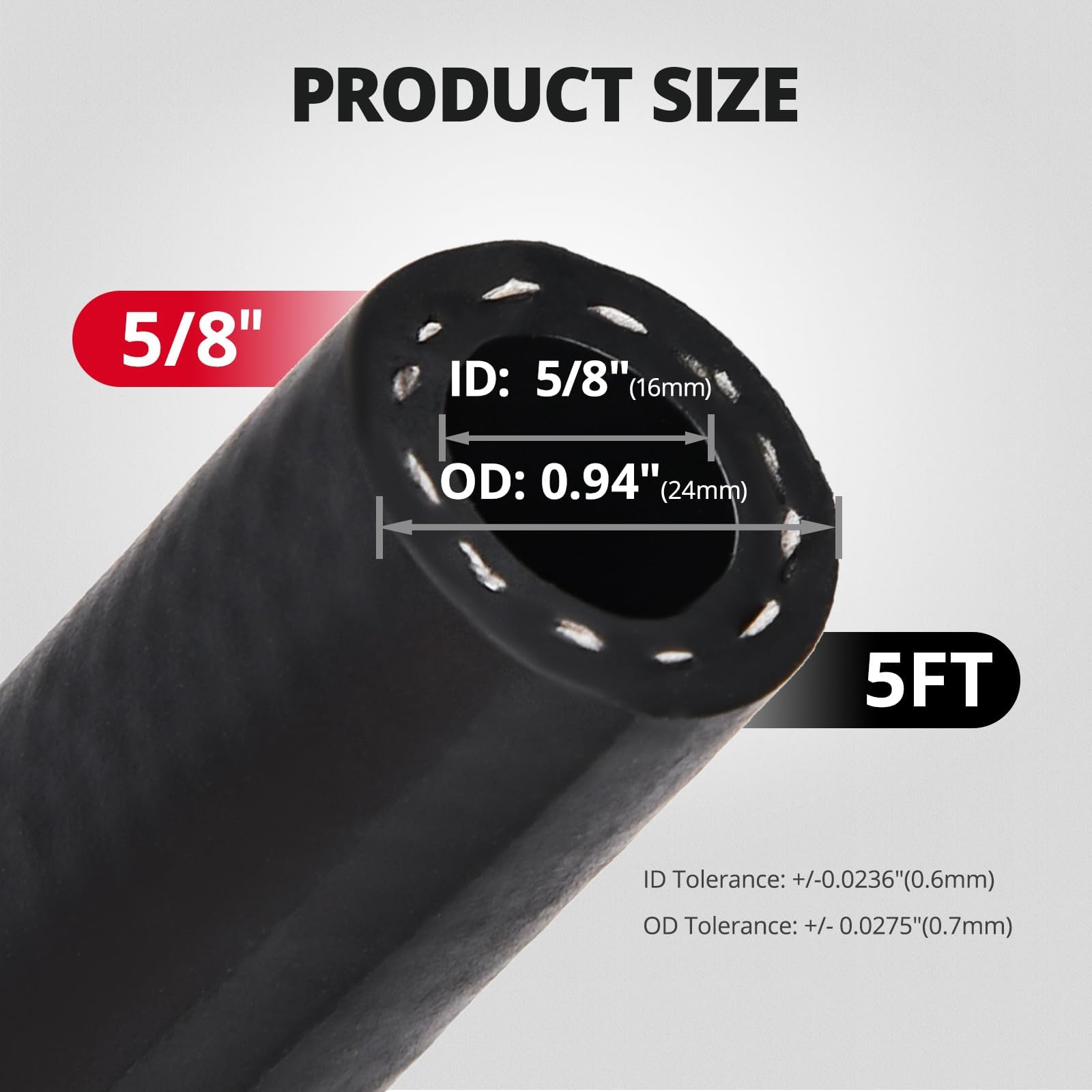EVIL ENERGY hose bending to show minimum bend radius and easy routing benefit