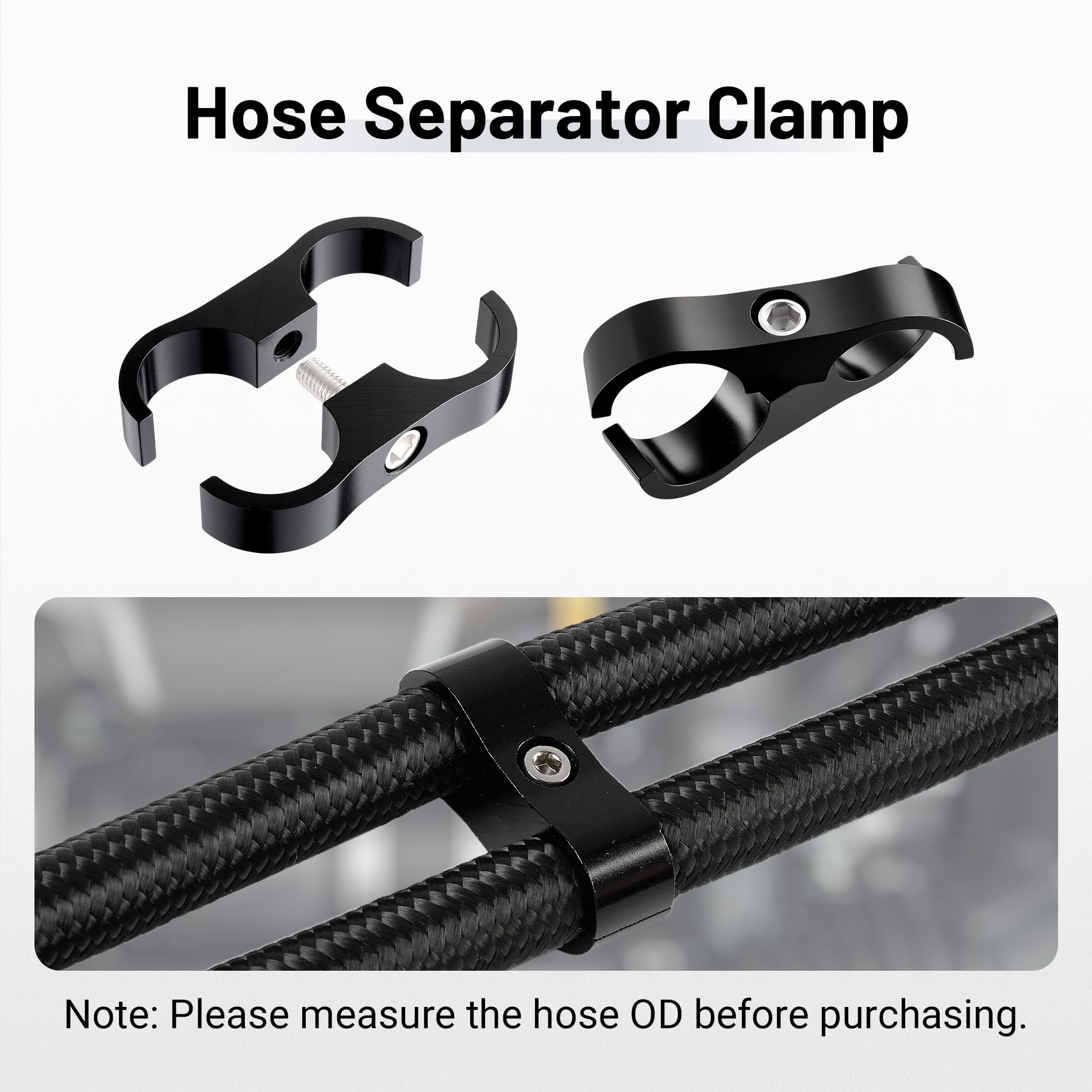 EVIL ENERGY clamp side profile illustrating low-profile mounting benefit