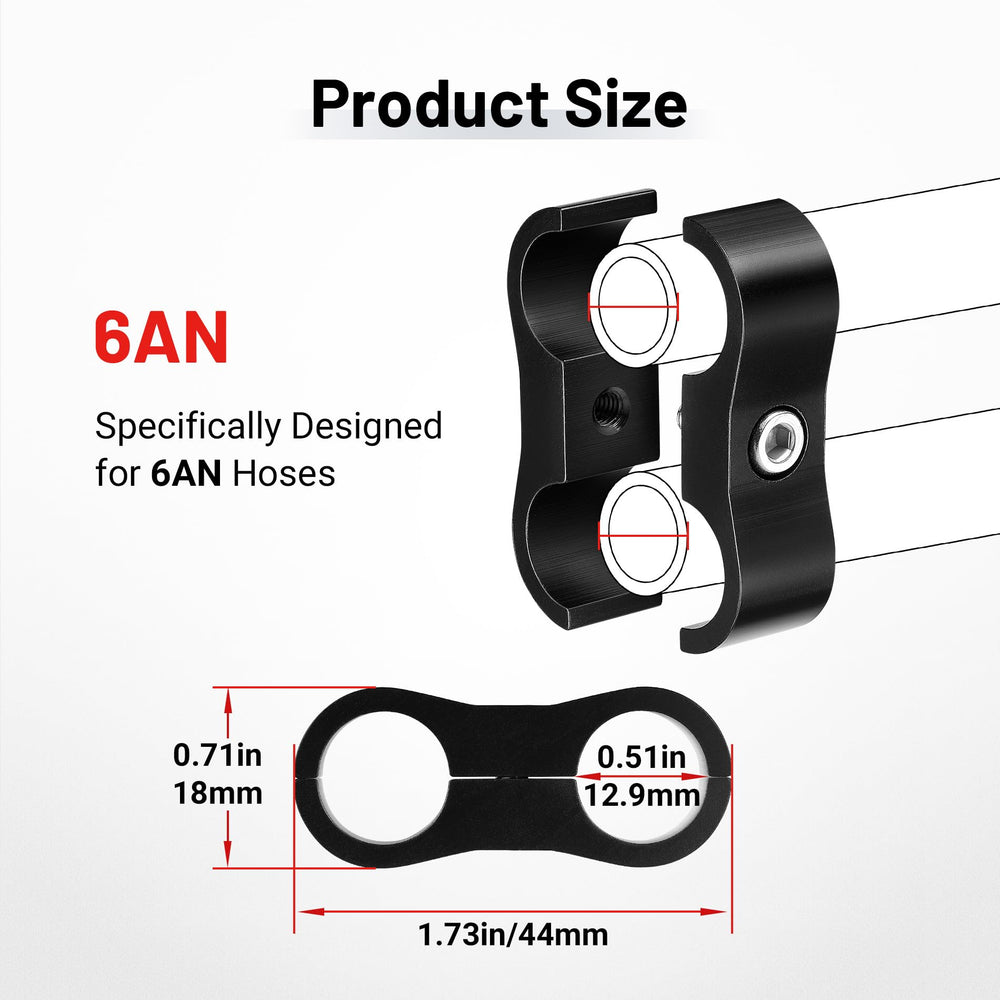 EVIL ENERGY side profile of aluminum clamp demonstrating slim design and vibration resistance