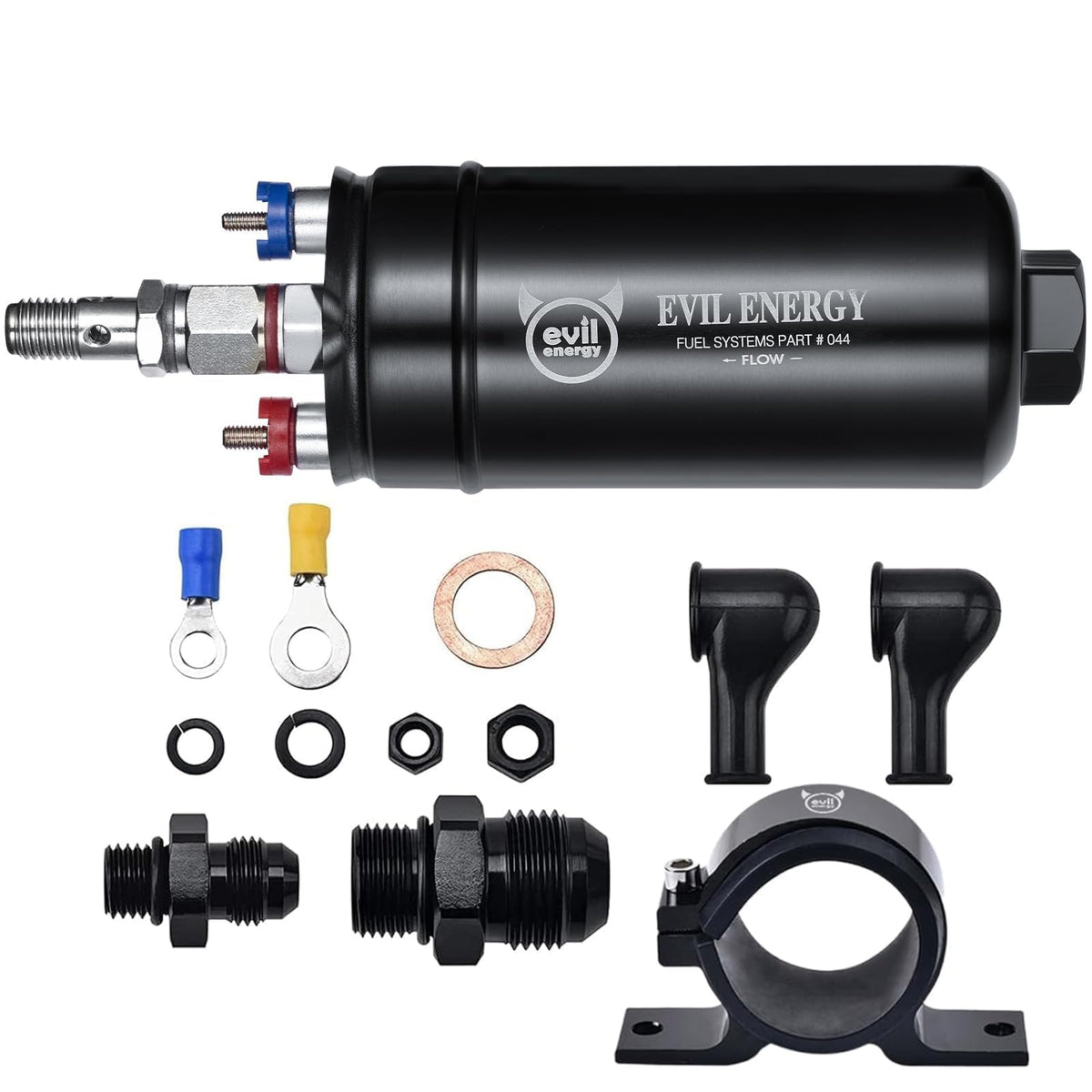 EVIL ENERGY pump front view showing compact design and mounting benefit
