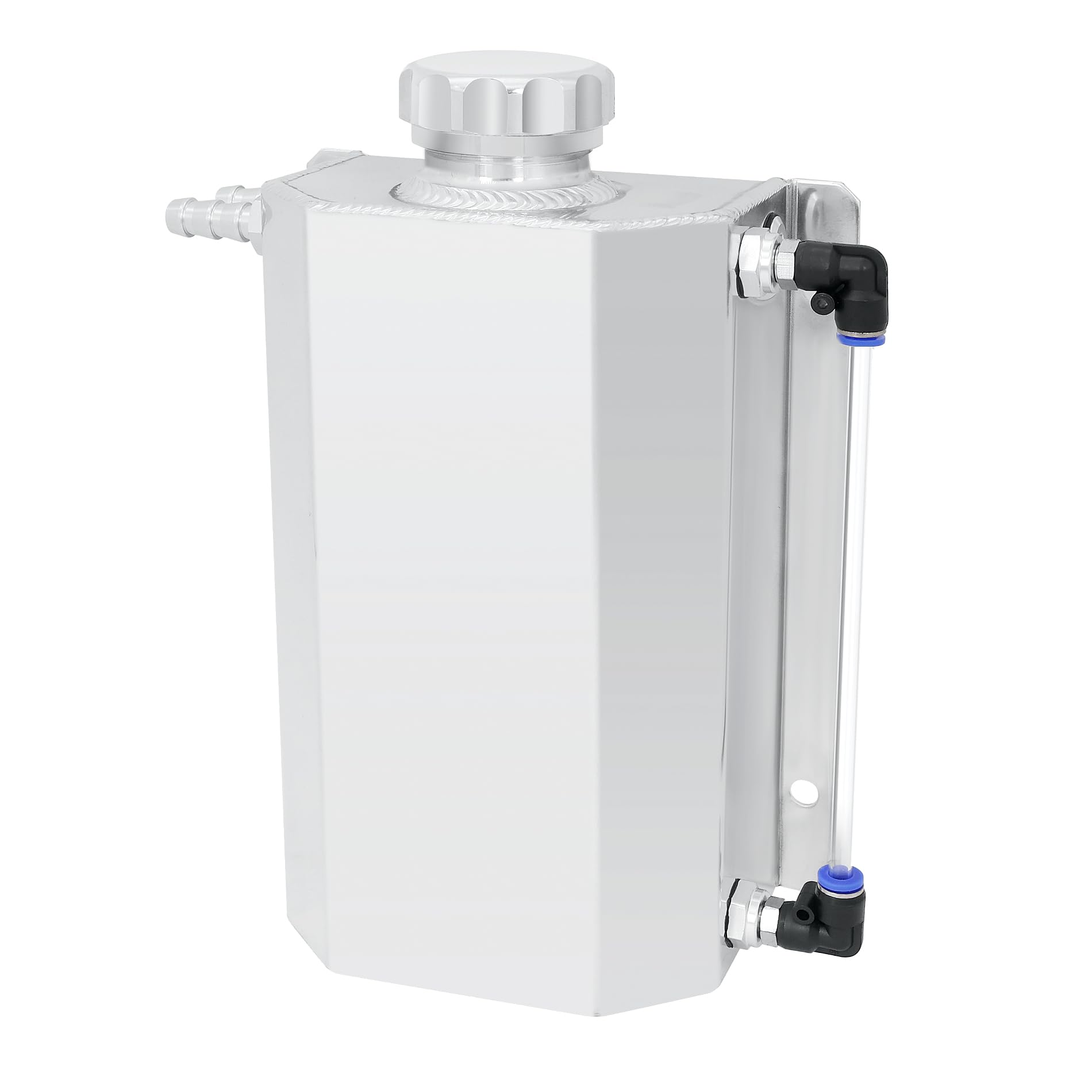 EVIL ENERGY front view of 2L tank showing compact profile and durable build