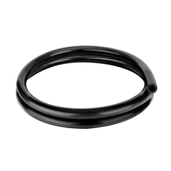 EVIL ENERGY front view of 3/4" silicone heater hose showing labeling and length advantage
