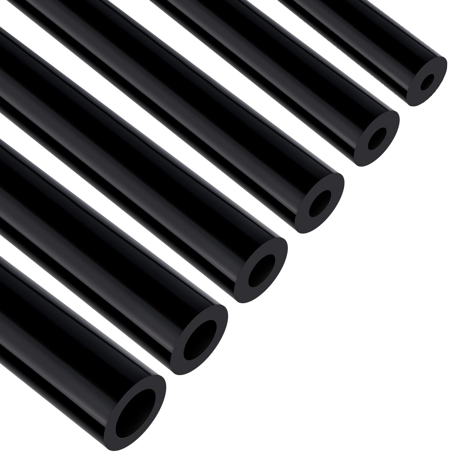 EVIL ENERGY front view of hose kit showing six sizes and packaging, durable choice