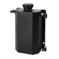 EVIL ENERGY front view of black 2L tank showing compact design and durability