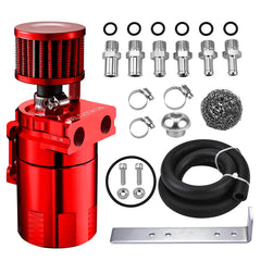 EVIL ENERGY front view catch can showing compact design and mounting benefits