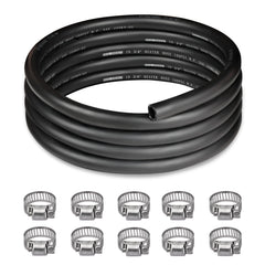 EVIL ENERGY front view of hose roll showing length and label for reliable coolant routing