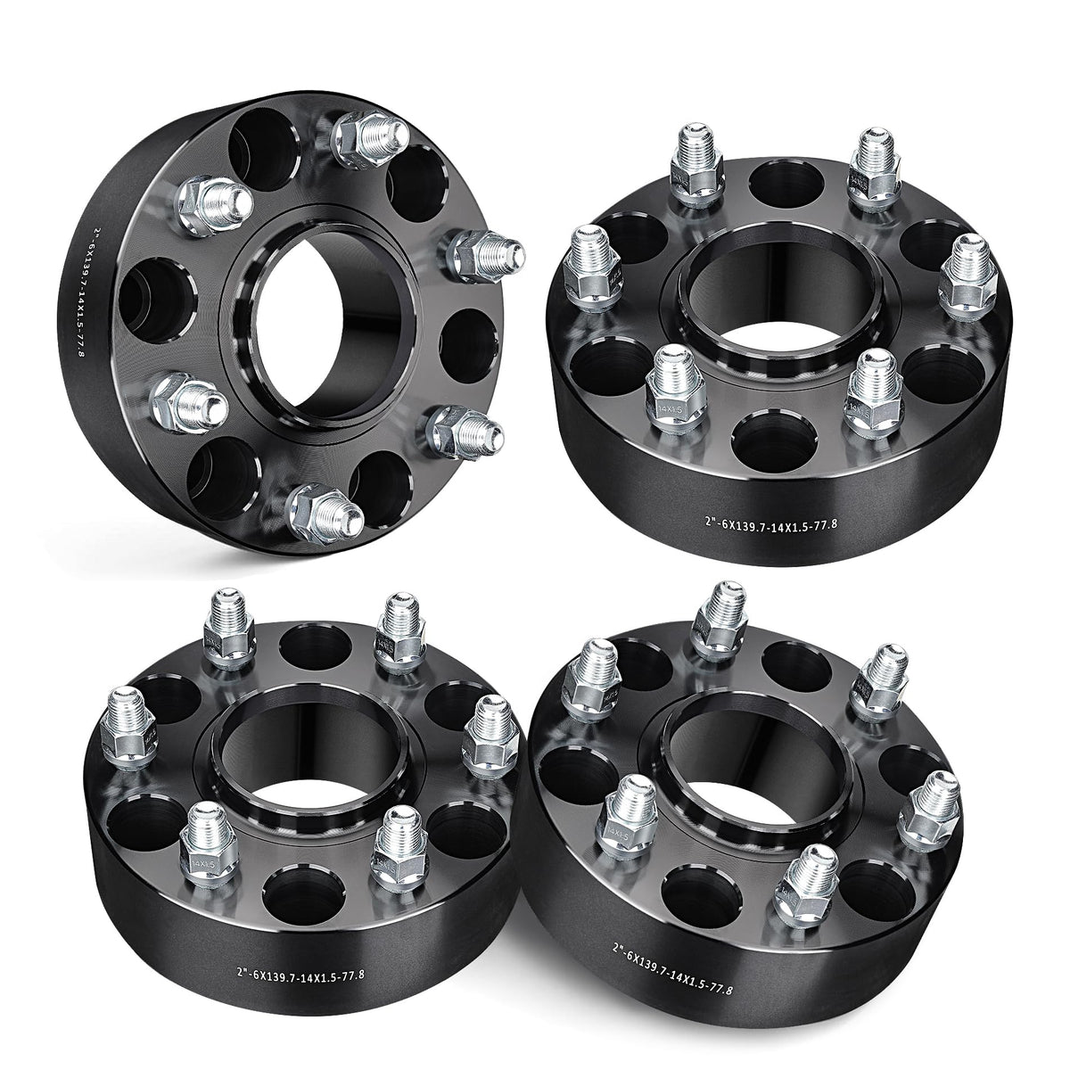 EVIL ENERGY front view spacer showing 6x5.5 pattern and hubcentric benefit