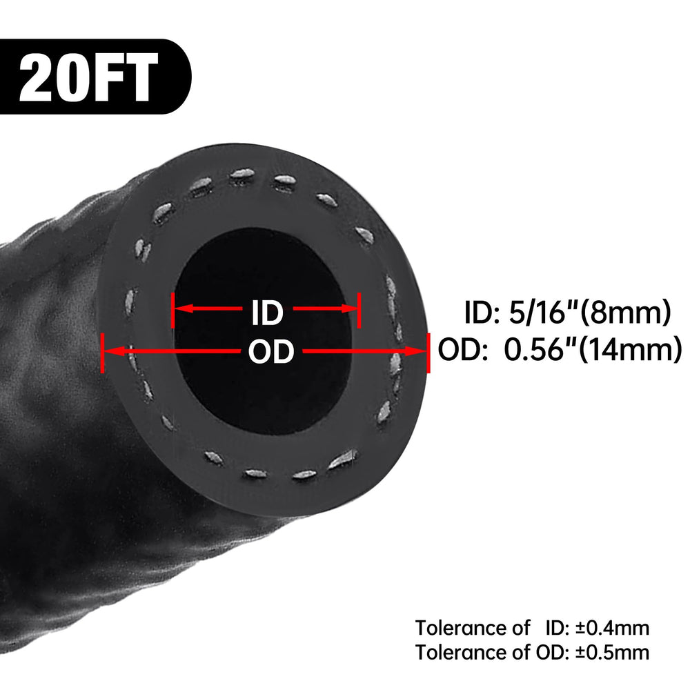 EVIL ENERGY close-up of hose end fitting and cut end showing clean cut and fitting compatibility