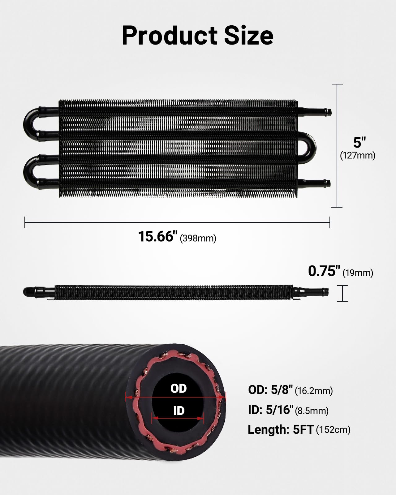 EVIL ENERGY CPE hoses and fittings close detail showing high-pressure durability