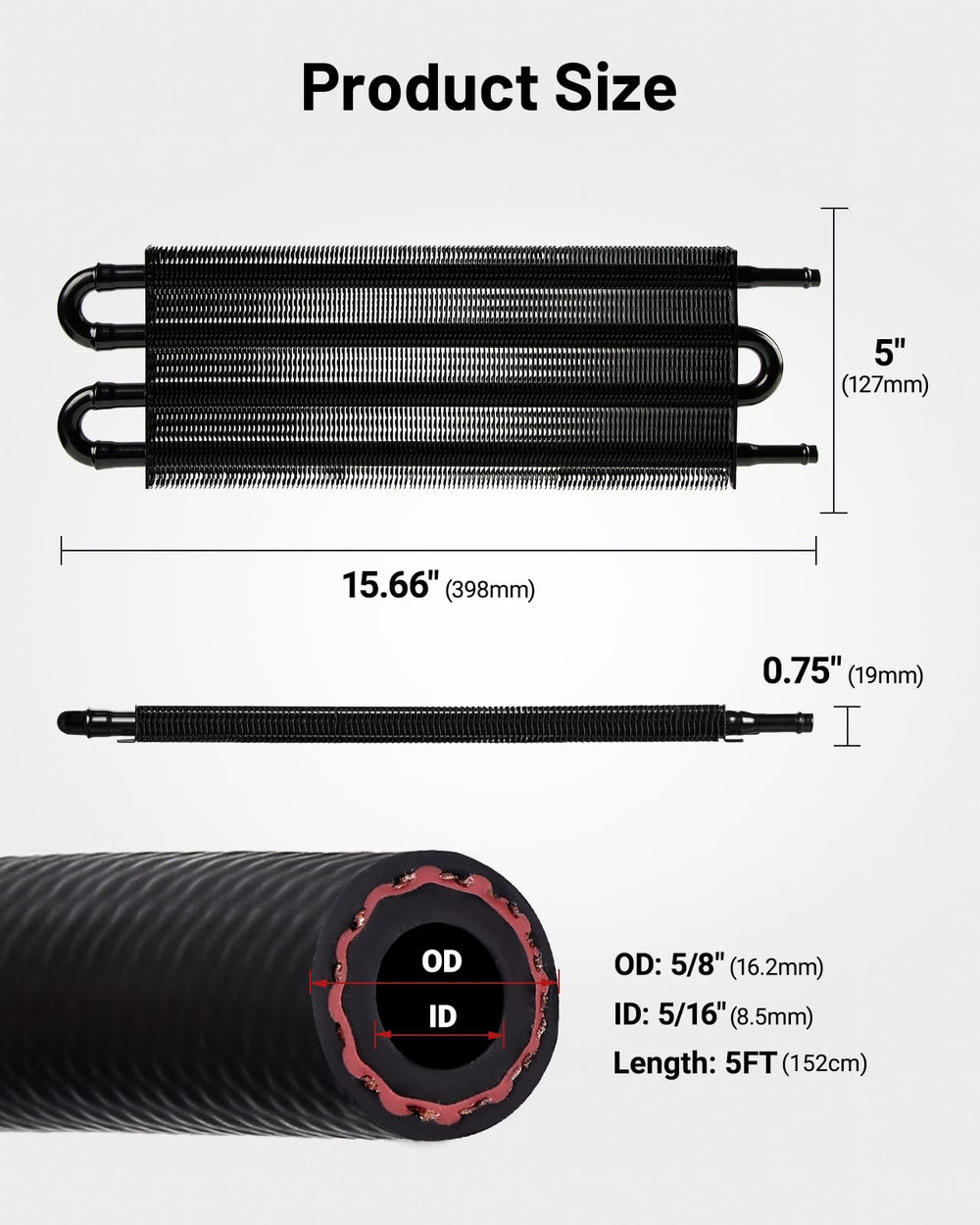EVIL ENERGY CPE hoses and fittings close detail showing high-pressure durability