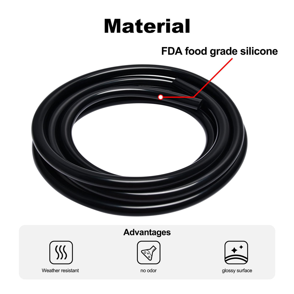 EVIL ENERGY hose routed in engine bay as vacuum line, resists high temperatures