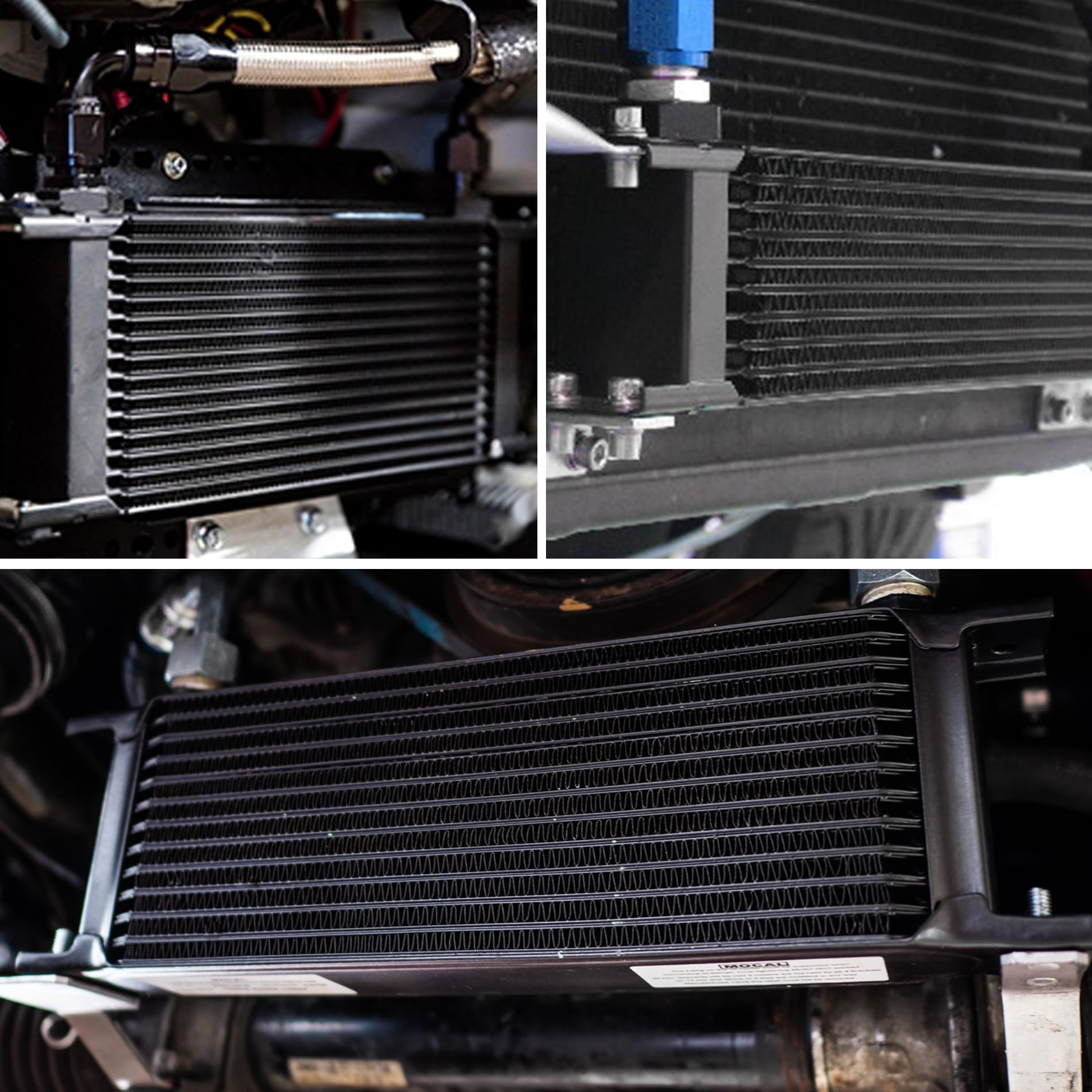EVIL ENERGY installed under radiator demonstrating space-saving airflow placement