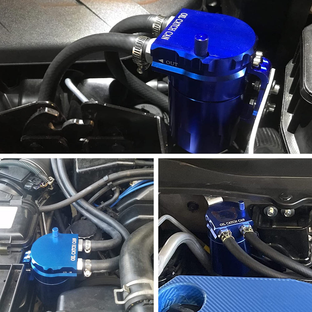 EVIL ENERGY threaded lid and drain close-up, enables secure fit and easy oil removal