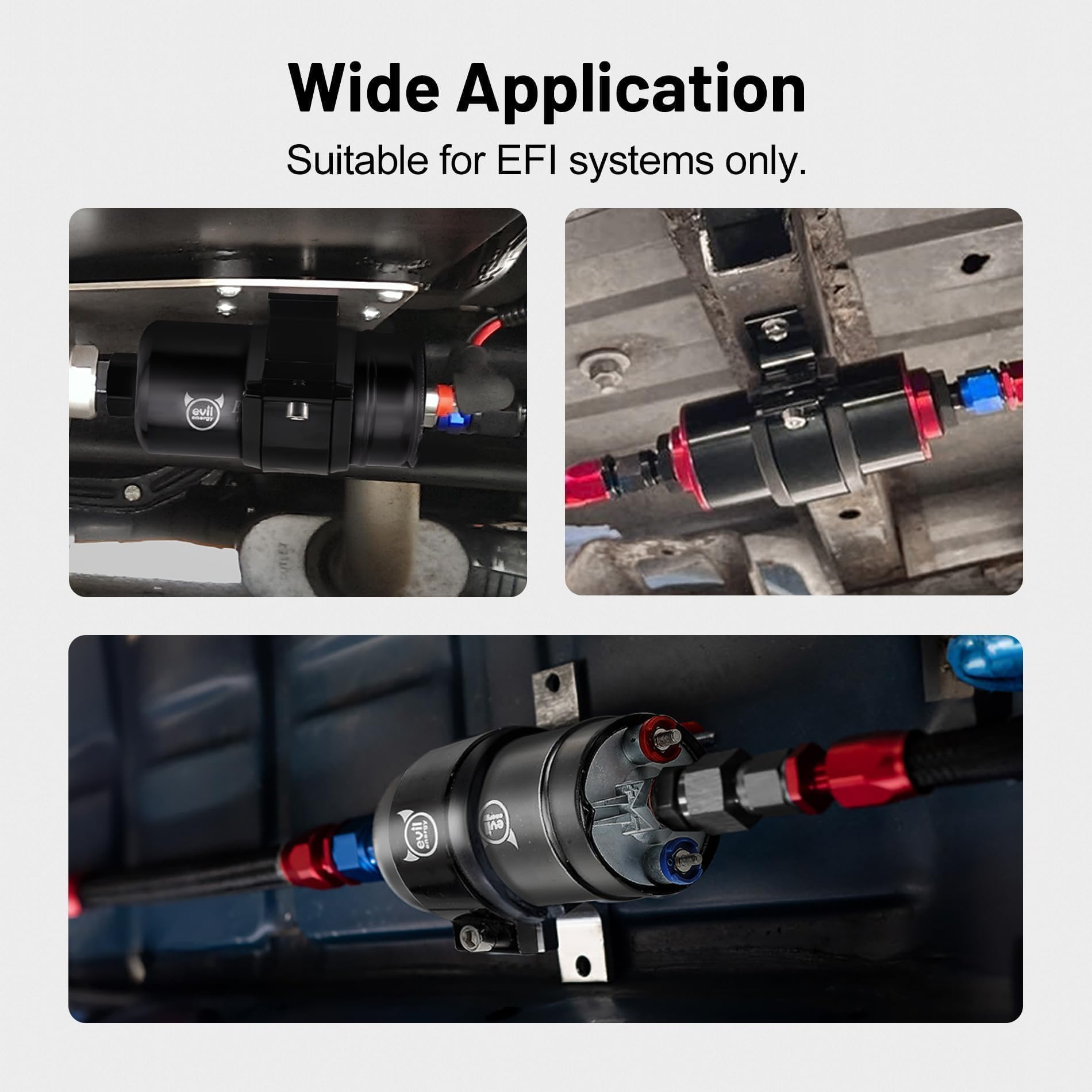 EVIL ENERGY in workshop showing practical install and compatibility assurance