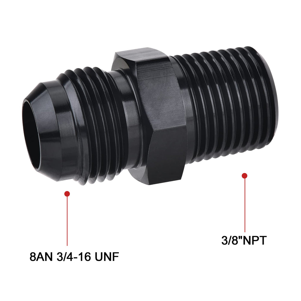 EVIL ENERGY adapter beside ruler showing scale for accurate fitment selection
