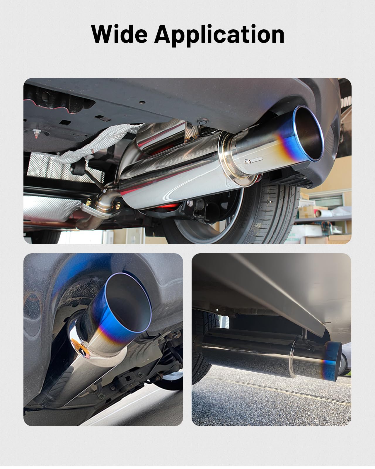 EVIL ENERGY weld and clamp detail demonstrating installation options and secure fit benefit
