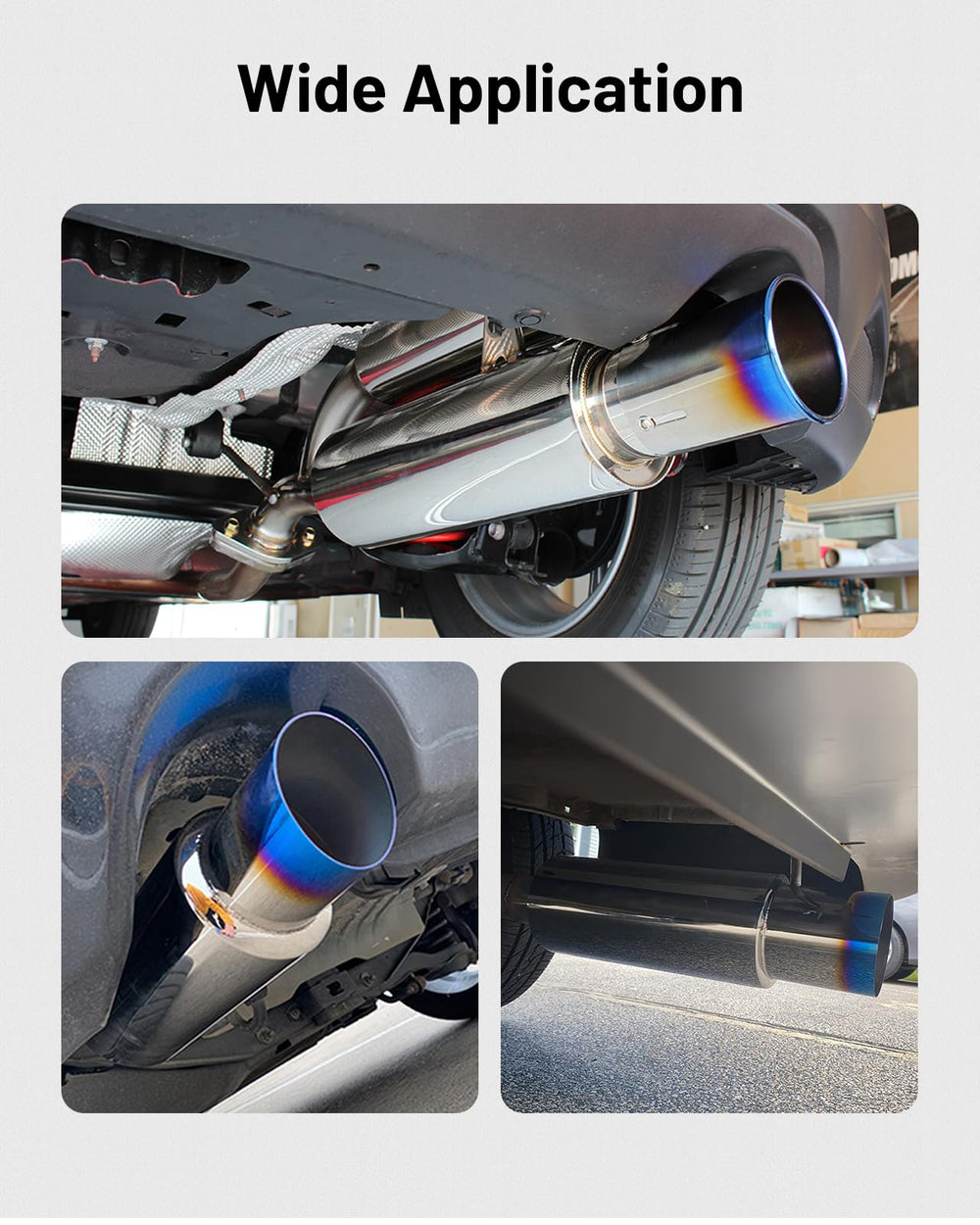 EVIL ENERGY weld and clamp detail demonstrating installation options and secure fit benefit