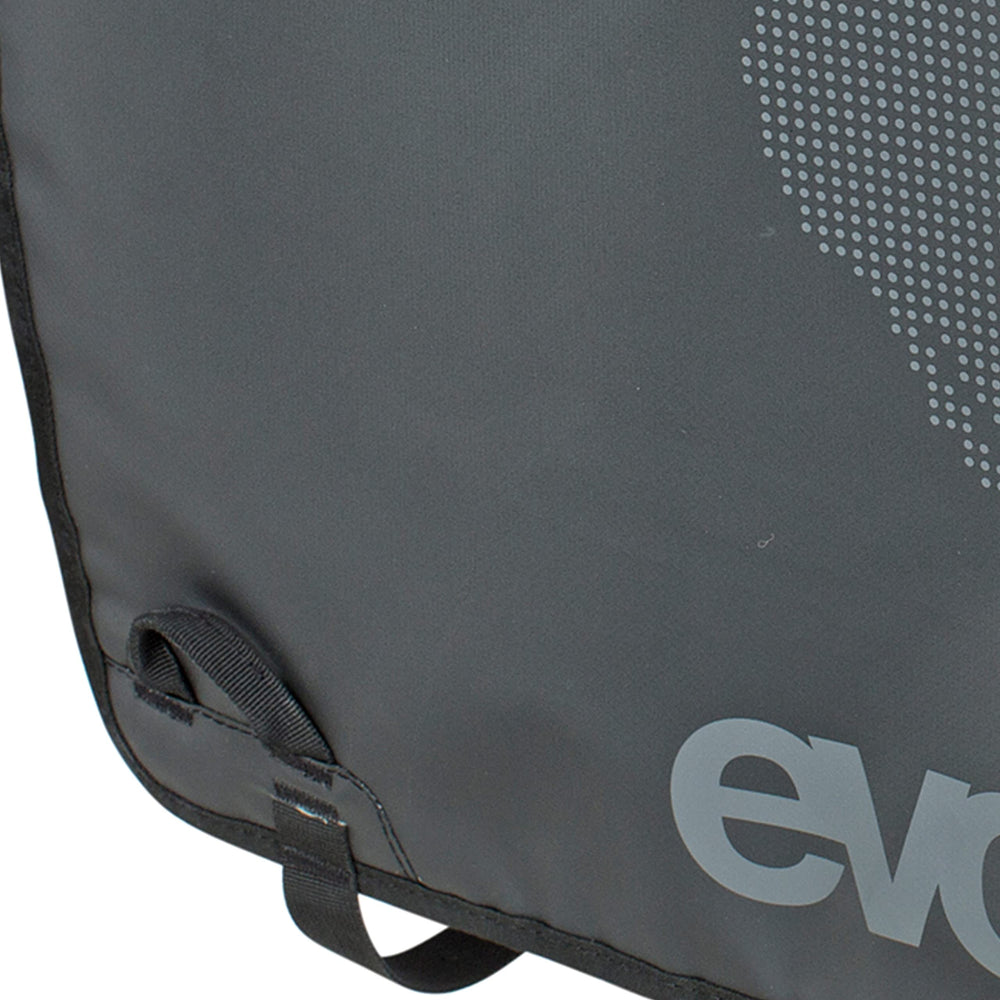 EVOC pad beside measuring tape showing standard size fit for mid trucks