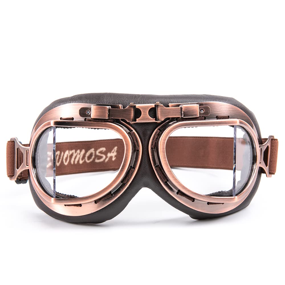 evomosa front view showing vintage pilot shape and wind protection