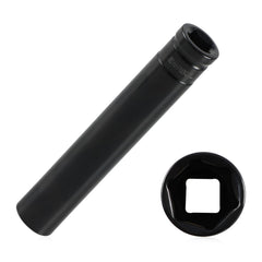 EVRBUL front view of 3/4-inch socket showing drive and length, durable tool benefit